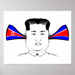 Poster Kim Jong Un