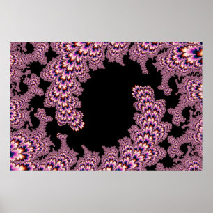 Poster Kinétique - Mandelbrot Art