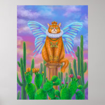 Poster King cat