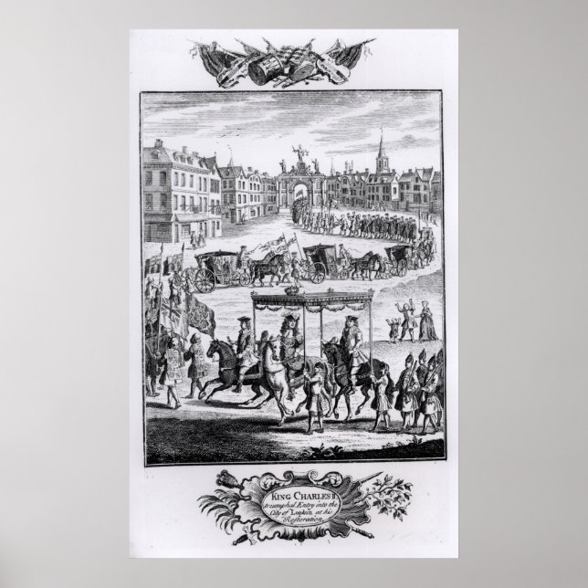 Poster King Charles II (Devant)