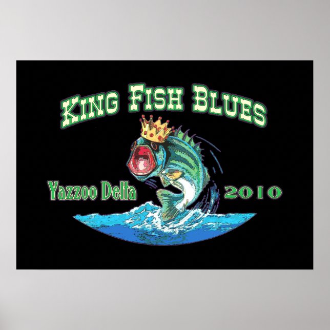 Poster King Fish Blues Fest 2010 (Devant)