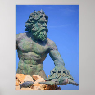 Poster King Neptune par Shirley Taylor