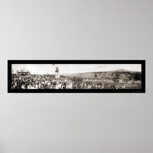 Poster Kit Carson Dedication Photo 1913 (Devant)