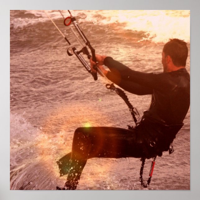 Poster Kiteboard (Devant)