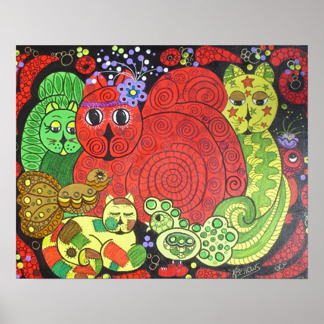 Poster Kitty Cats (Devant)