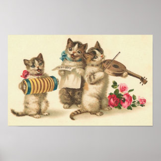 Poster Kitty Chorus Imprimer