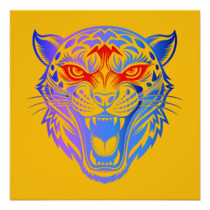 Poster Kitty souriant