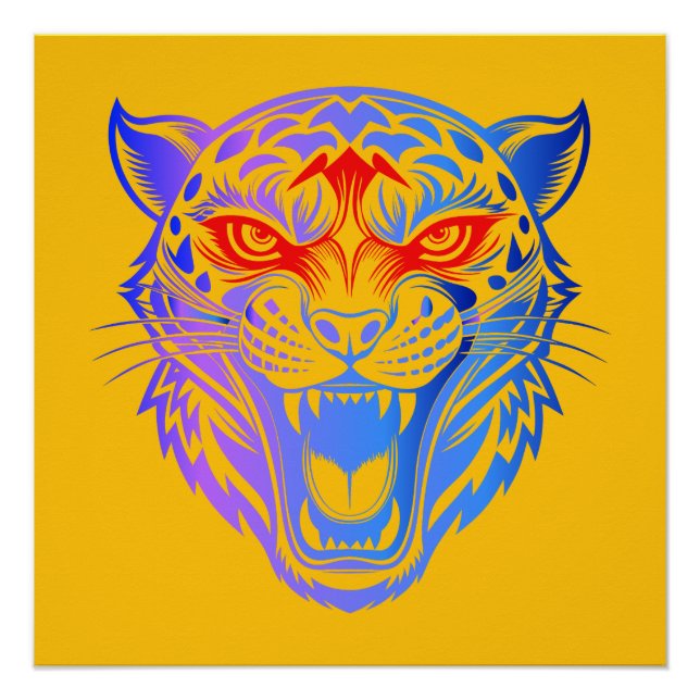 Poster Kitty souriant (Devant)