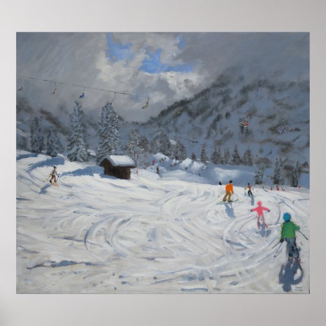 Poster Kitzbuhel Austria 2008 (Devant)