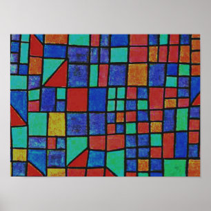 Poster Klee - Façade en verre