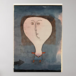 Poster Klee - La peur d'une fille