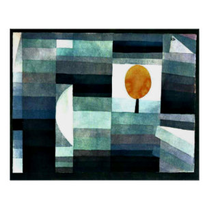 Poster Klee - Le Messager de l'Automne