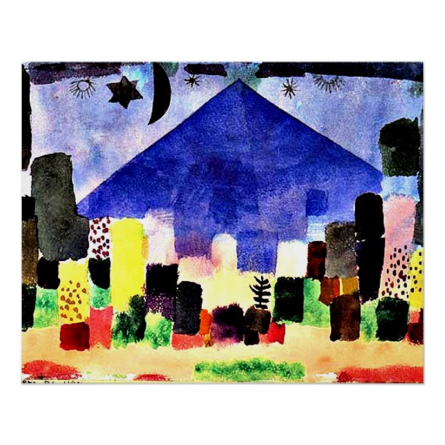 Poster Klee - Mont Niesen (Devant)
