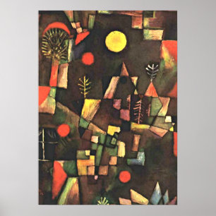 Poster Klee - Pleine lune