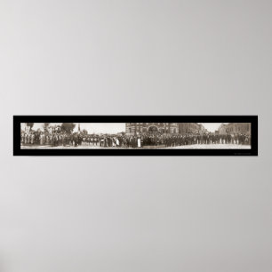 Poster Knights Pythias Group Photo 1916