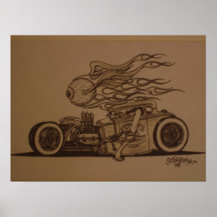 Poster Knuckkine draggin'