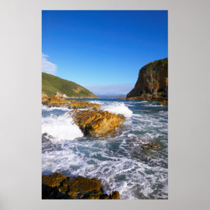 Poster Knysna Heads, Garden Route, Western Cape