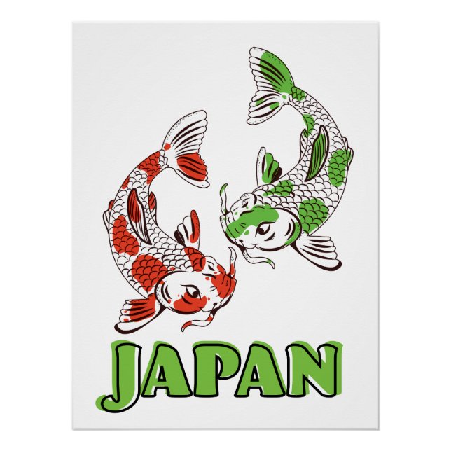 Poster Koi Carp (Devant)