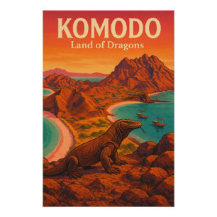 Poster KOMODO – Terre des Dragons