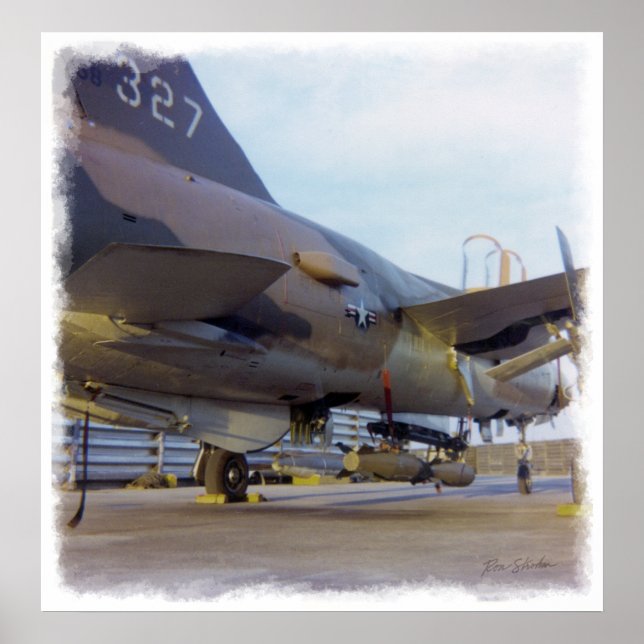 Poster Korat AFB Thaïlande 1968 F-105 A1 Imprimer (Devant)