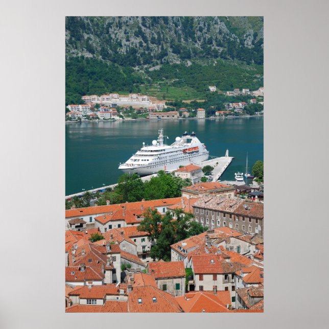Poster Kotor in Montenegro (Devant)