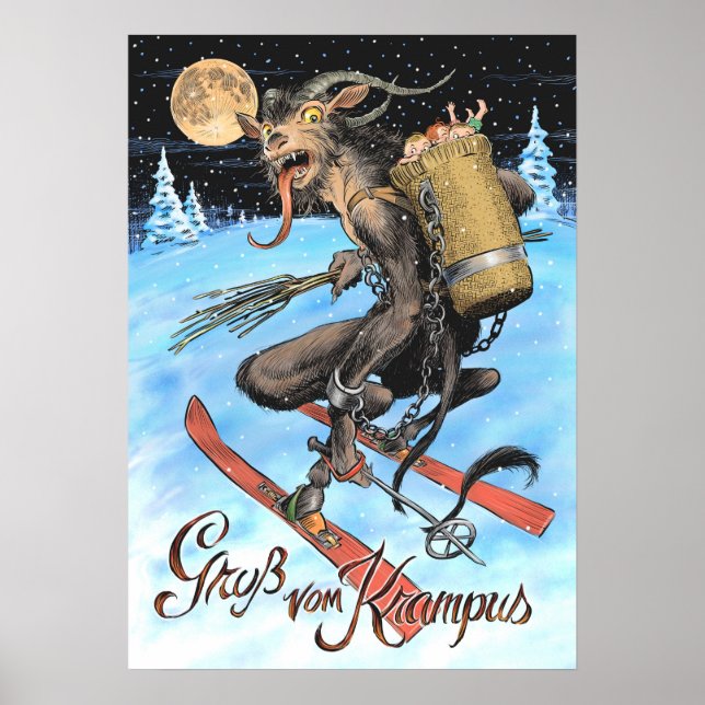 Poster Krampus (Devant)