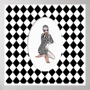 Poster KRW Harlequin Cameo