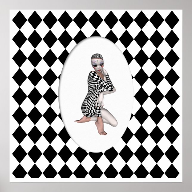 Poster KRW Harlequin Cameo (Devant)