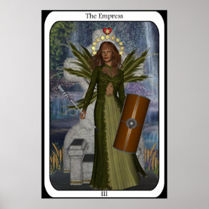 Poster KRW La Carte Empress Fairy Tarot