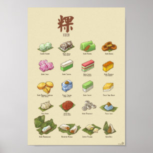 Poster Kueh 粿 I (A4)