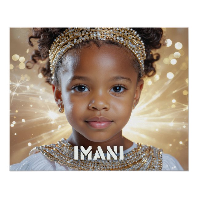 POSTER KWANZAA - IMANI - (Devant)
