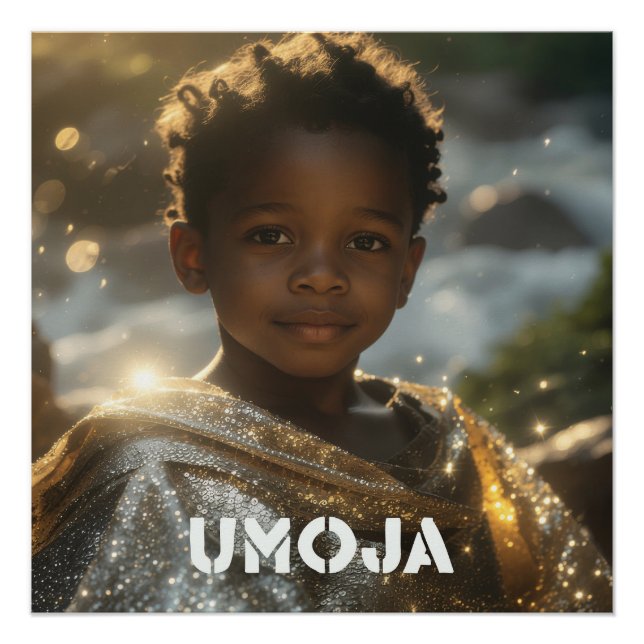 POSTER KWANZAA - UMOJA (Devant)