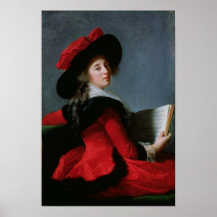 Poster La Baronne de Crussol, 1785