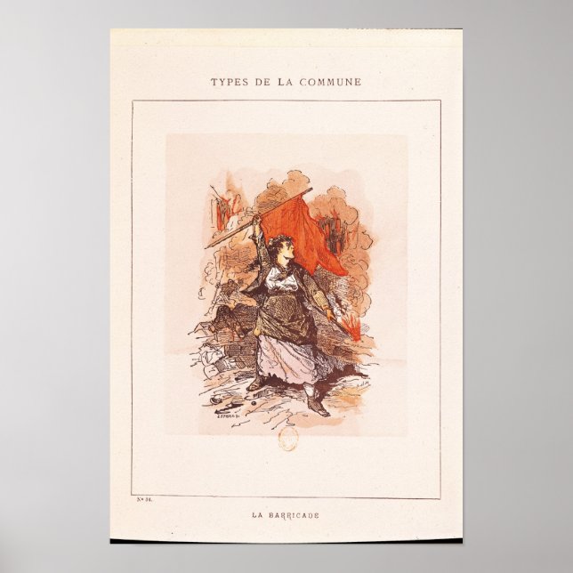 Poster La Barricade (Devant)