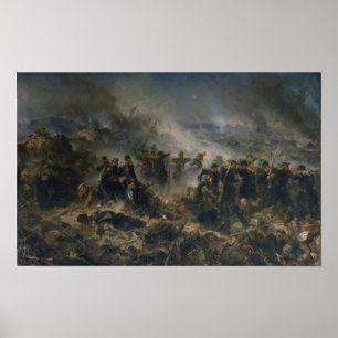 Poster La batterie de Gervais au siège de Sébastopol