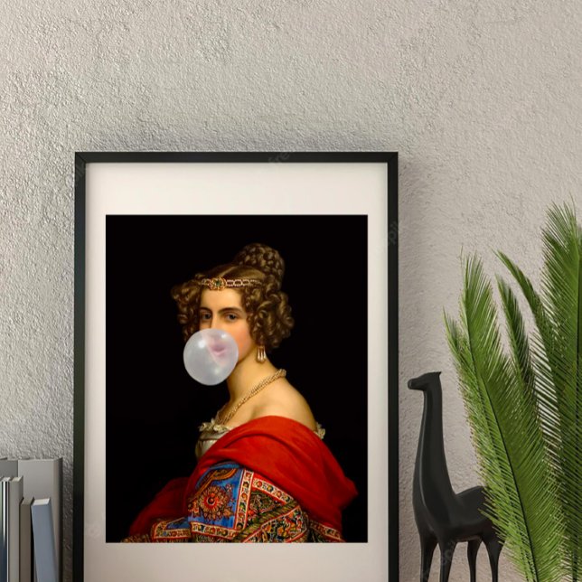 Poster La Beauté bavaroise et le Bubble Gum	 (Créateur téléchargé)