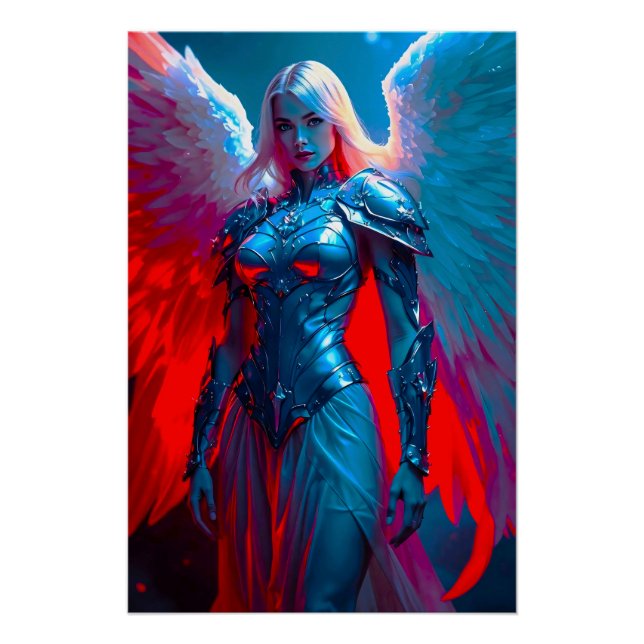 Poster La Beauté de l'ange céleste (Devant)