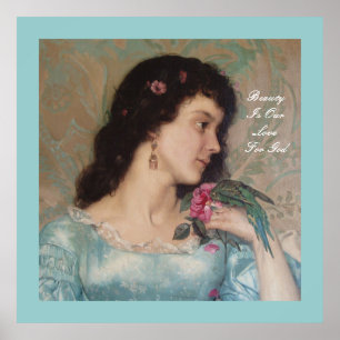 Poster La beauté est notre amour pour Dieu