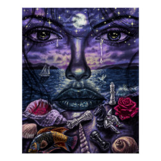 Poster La beauté et la plage