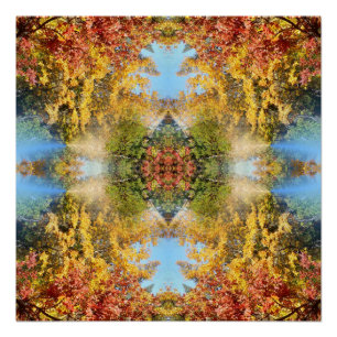 Poster La belle forêt d'automne...