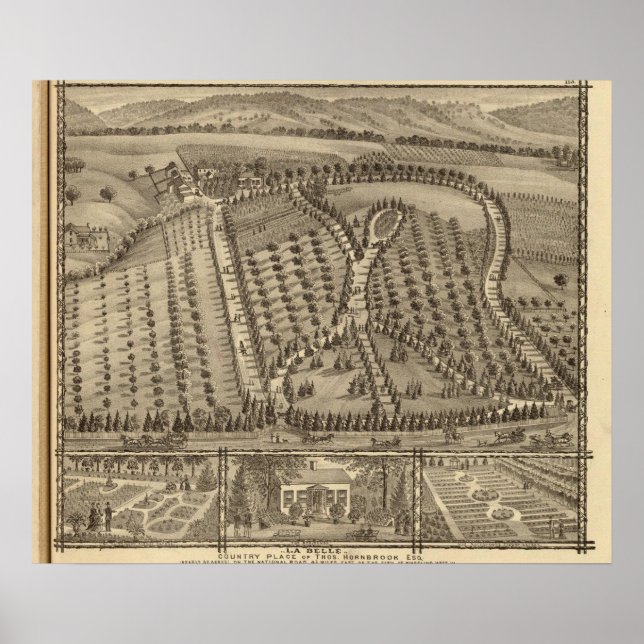 Poster La Belle, la ville de Thos Hornbrook (Devant)
