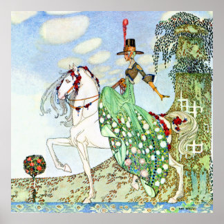 Poster La belle princesse Minotte de Kay Nelsen