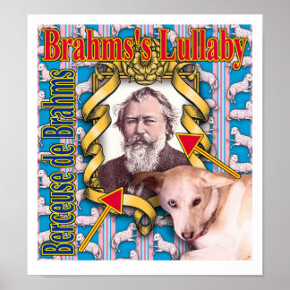 Poster La berceuse de Brahms