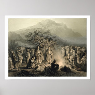 Poster La caravane des négociants arméniens,