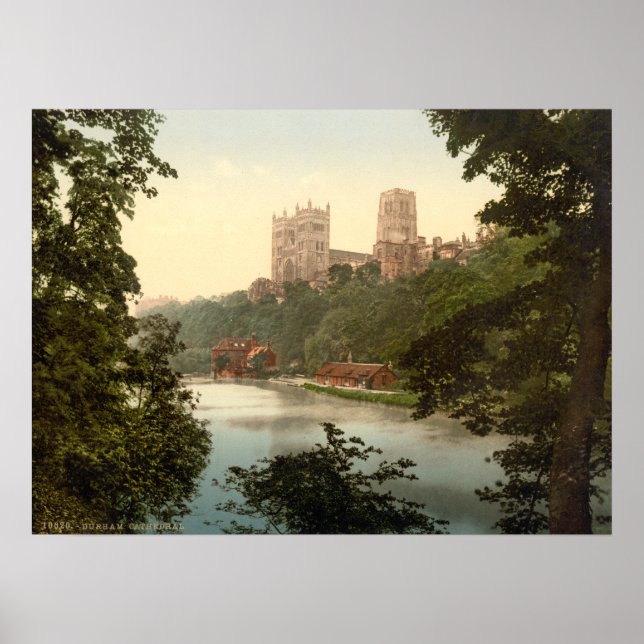 Poster La Cathédrale, Durham, Angleterre (Devant)