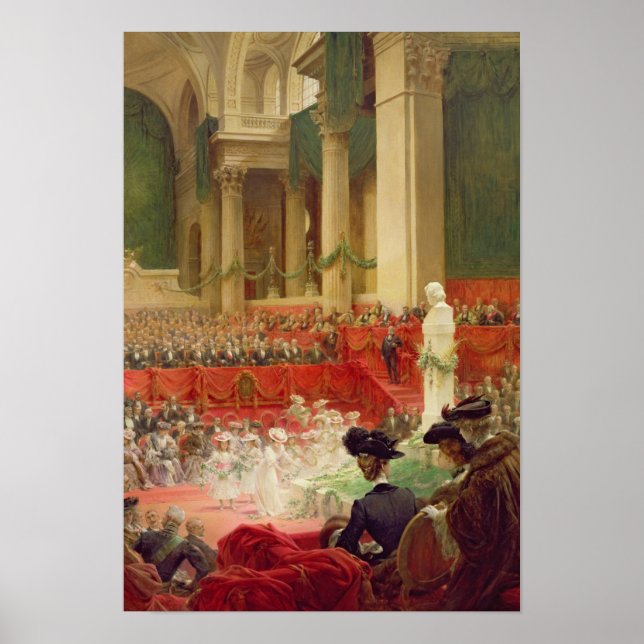 Poster La cérémonie au Panthéon (Devant)
