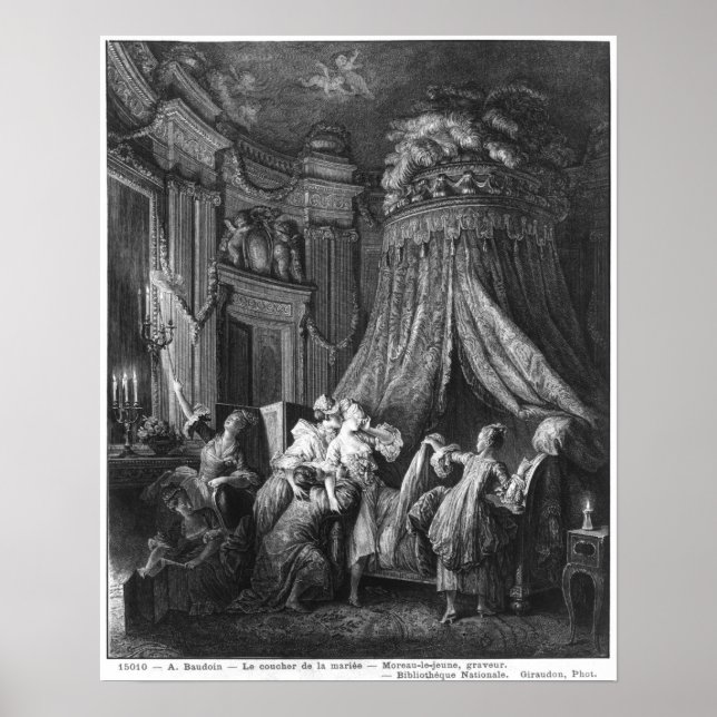 Poster La cérémonie du lit de la mariée (Devant)