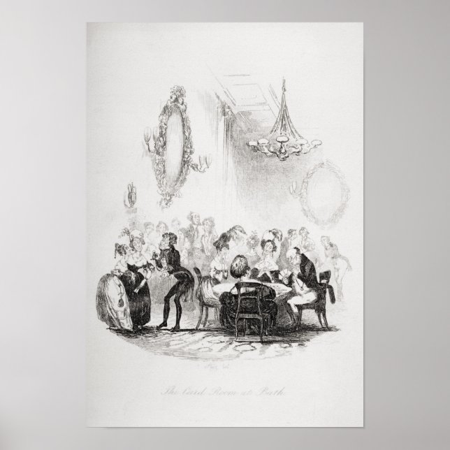 Poster La chambre carte à Bath (Devant)