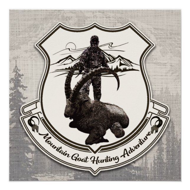 Poster La chasse à la chèvre de montagne (Devant)