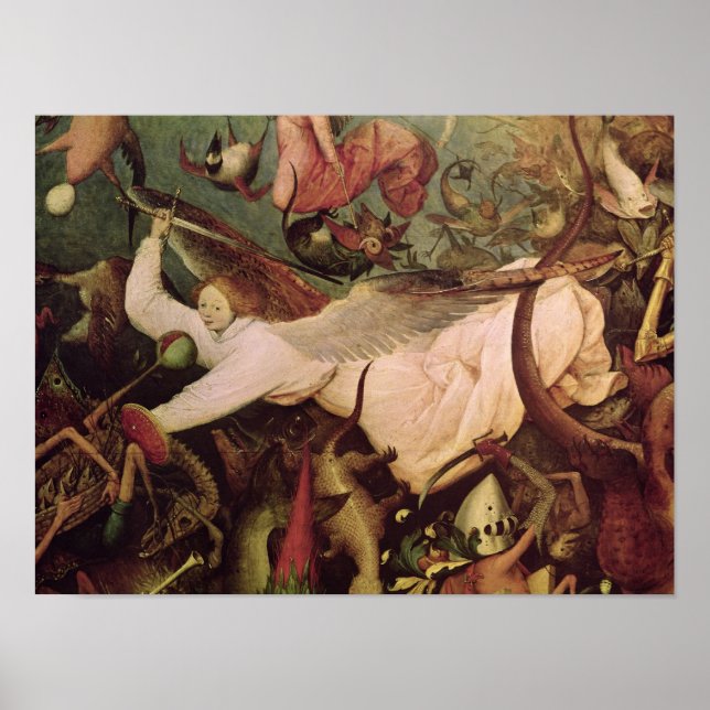 Poster La chute des anges rebelles (Devant)